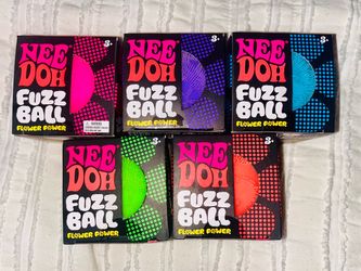 Nee Doh Fuzz Ball Flower Power