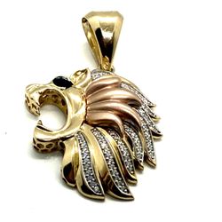Oro Solido 14k Lindo Leon  : 0009.2000