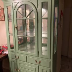 Vintage China Cabinet 