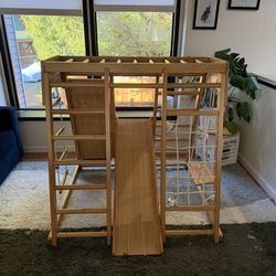 Indoor playground climbing gym