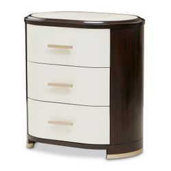 Paris Chic Espresso Nightstand