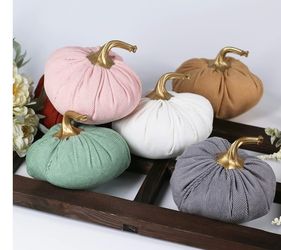 Ogrmar 6 Pack Fabric Artificial Pumpkins Set I have a few packs $6 pack