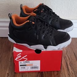 Practically New Boy Shoes Size 7,5 ( Used Once).