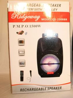 📢Bluetooth speaker sd card slot usb flash drive fm radio microphone included for karaoke🎶