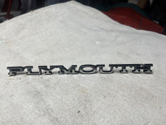 Plymouth Parts