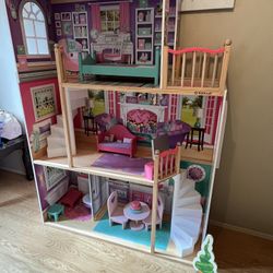 Large Wooden Doll House