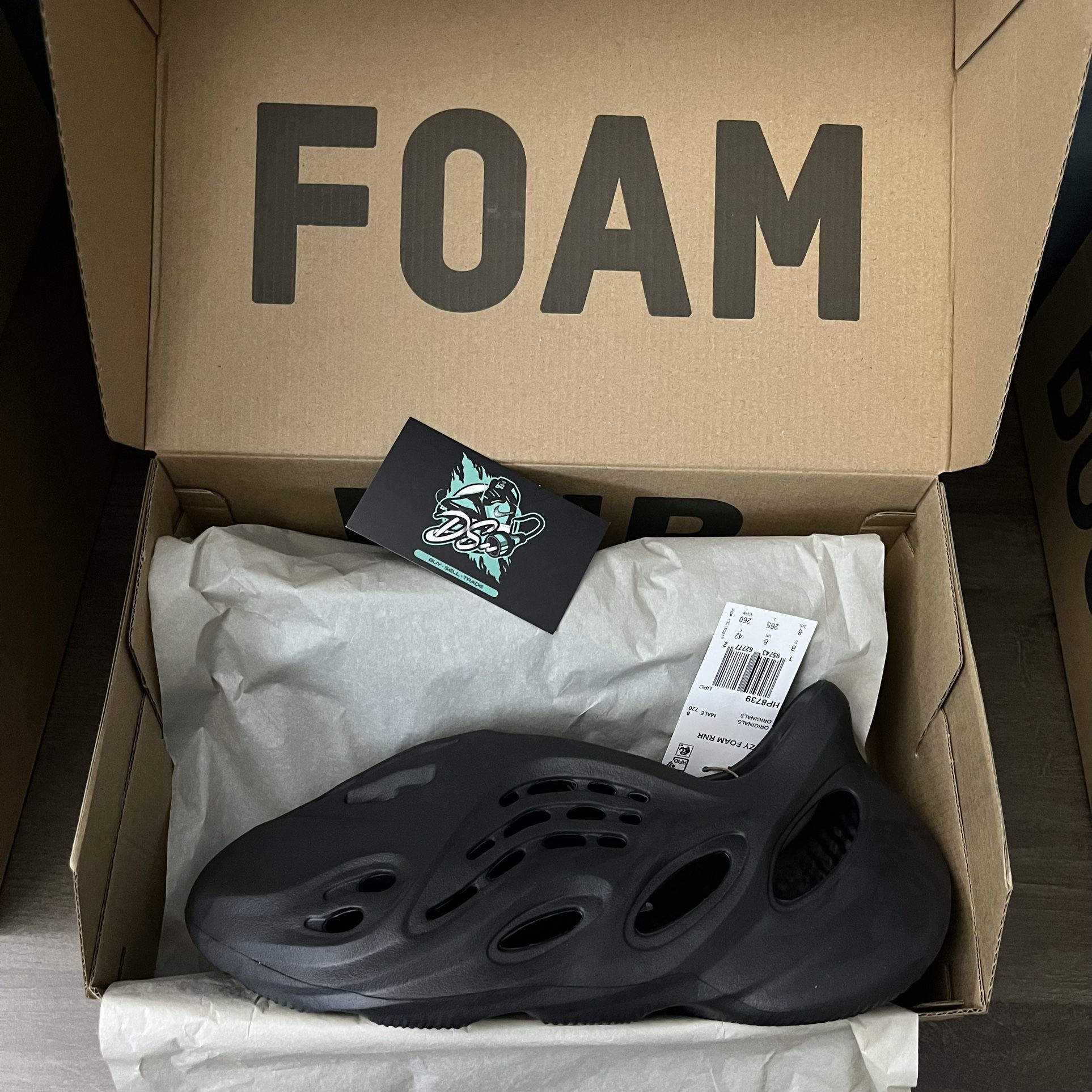 Yeezy Foam Runner Onyx 7