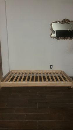 Twin wood stackable bed frames