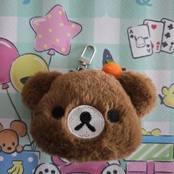 Rilakkuma plush keychains