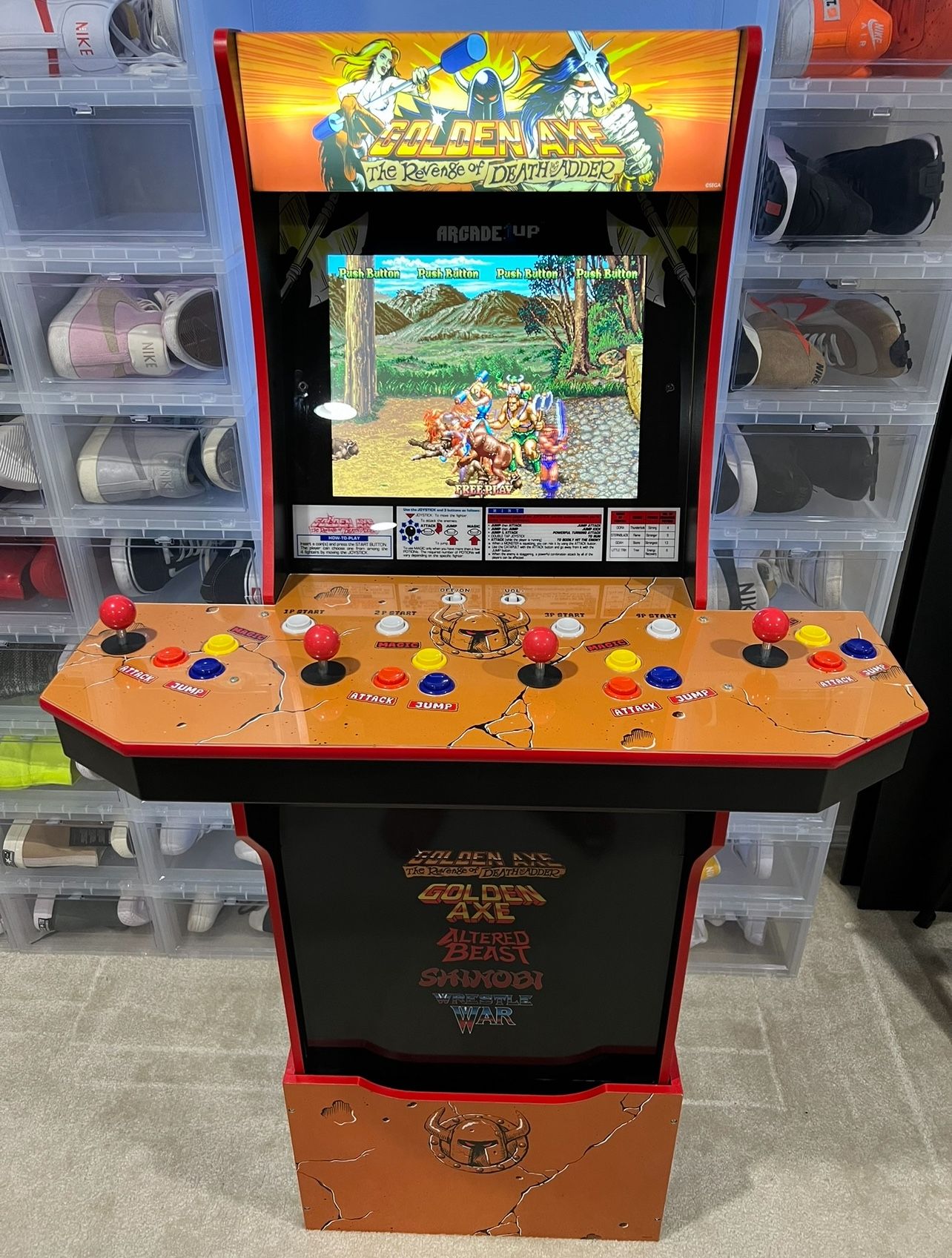 Arcade1up Golden Axe Arcade