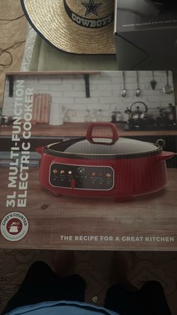 Chef's Counter 3L Multi-Function Electric Cooker