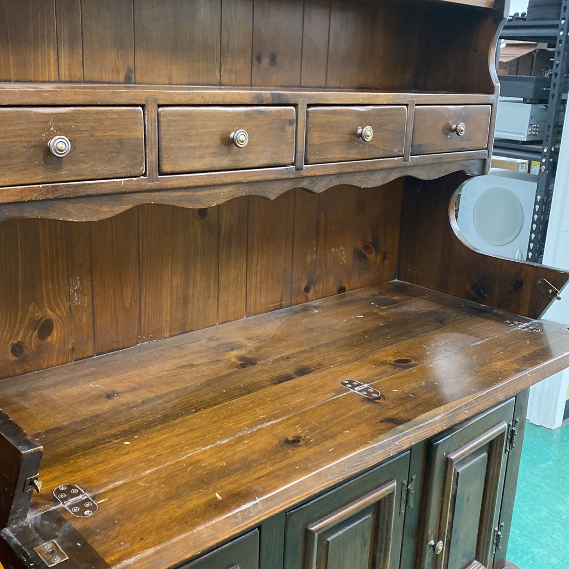 "Bennington Vermont of Winooski Collection Solid Pine Hutch for Sale in