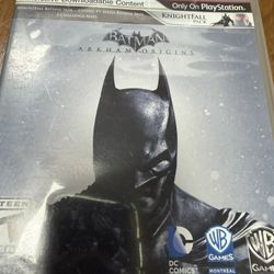 Batman Arkham Origins Play Station 3