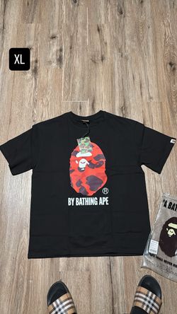 BAPE By Bathing Ape Black Camo Tee XL