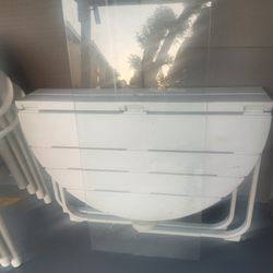 21" X 46" Coffee Table Clear Thick Glass