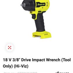 Snap On 3/8 Cordless Impact
