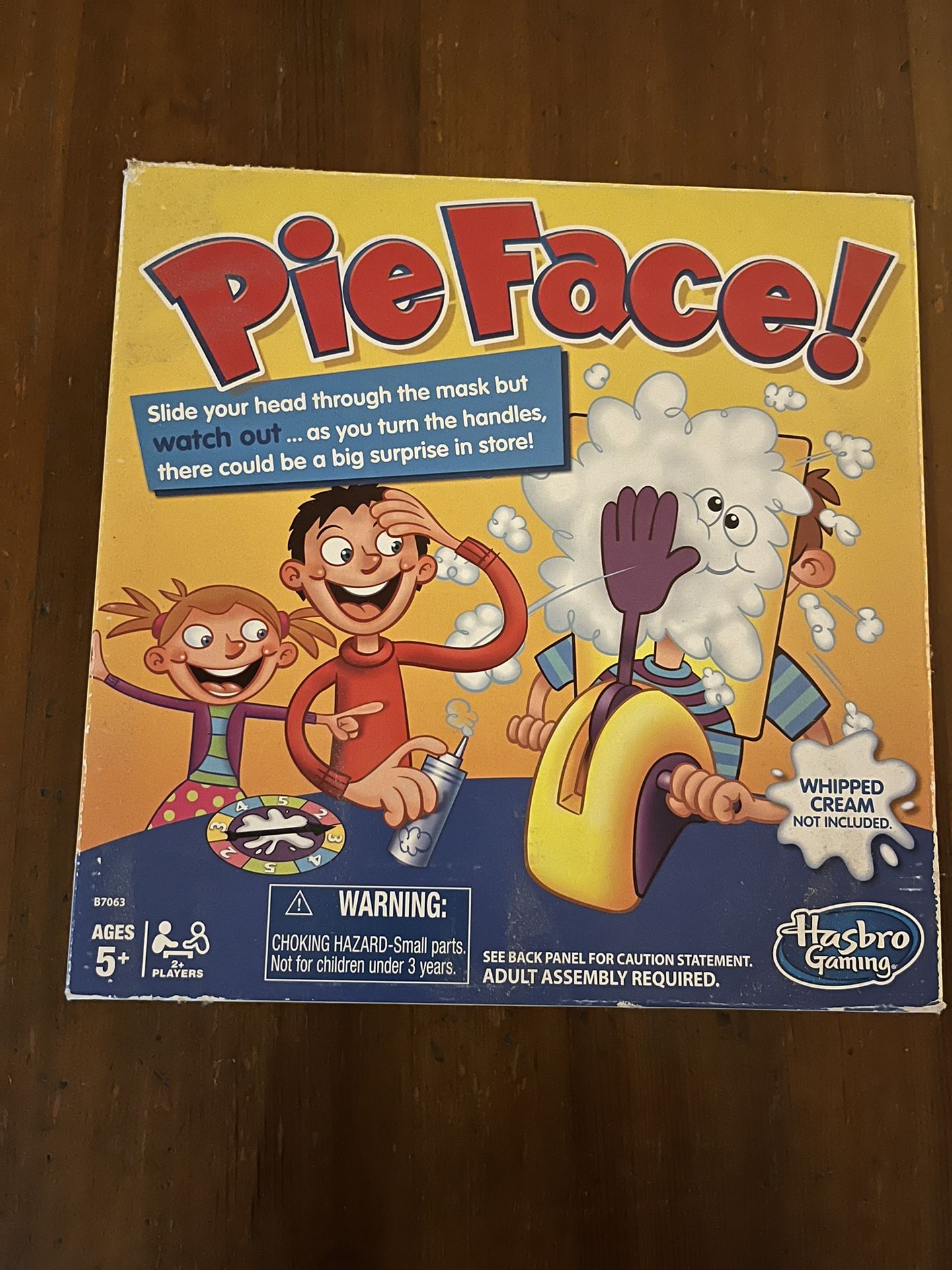 Pie Face Game