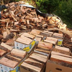 Firewood Bundles In A Banana Box Double A Store Bundle Clean And Ready To Burn 🔥 
