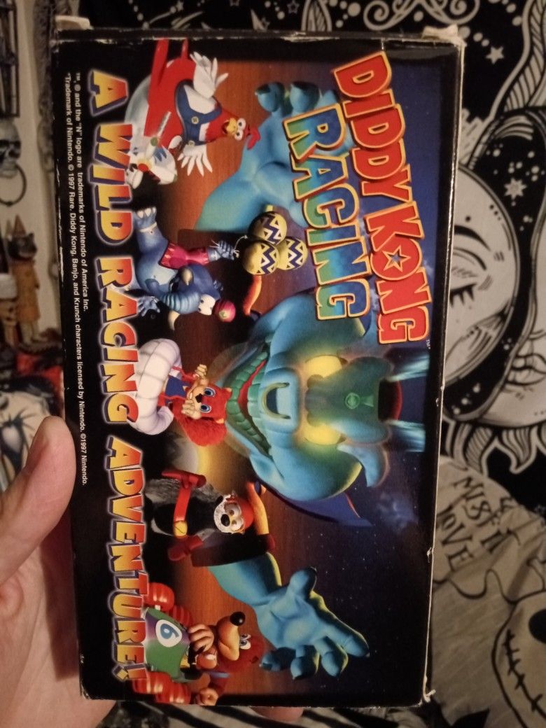 Nintendo 64 Diddy Kong Racing Promotional VHS