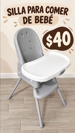 Baby High Chair with Removable Tray