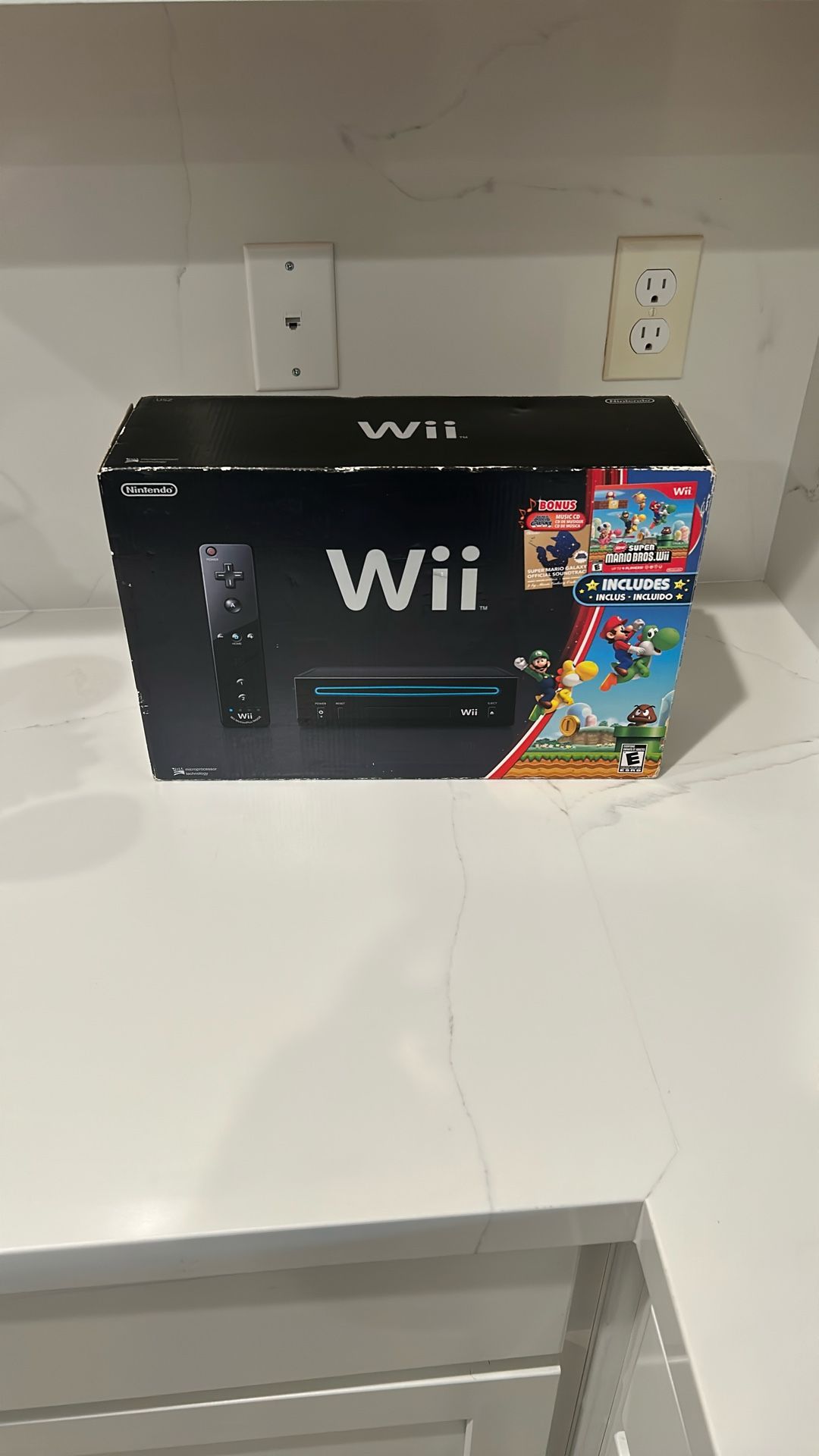 Wii With Super Mario Bros