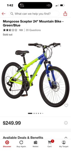 Mongoose Mountain Bike