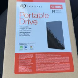 Portable External Drive (Black)