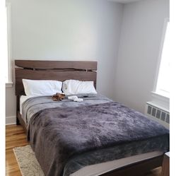 Bed frame With Mattress 