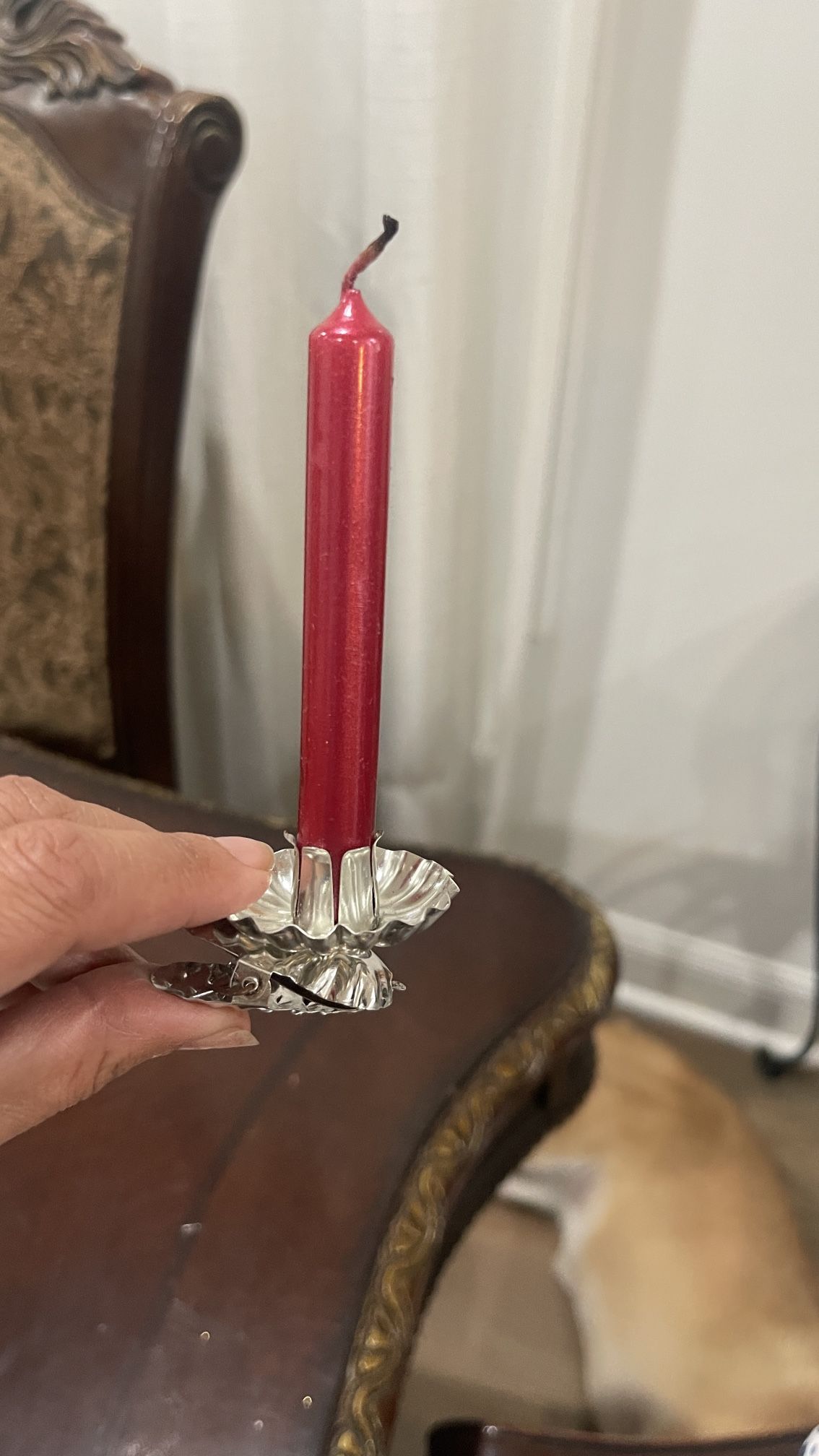 Red Taper Candles
