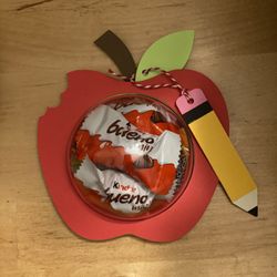Teachers Apple Candy Favor