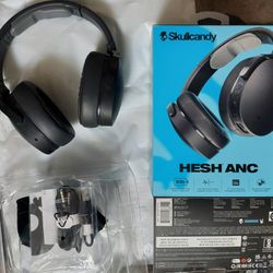 Skullcandy hesh anc noise canceling over the ears Bluetooth