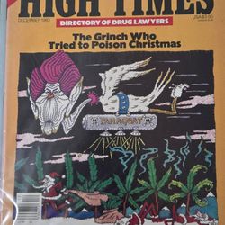 High Times Magazine December 1983