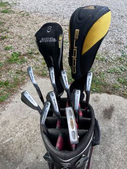 Complete Set Tommy Armour 845 Irons, Driver, 3 Wood