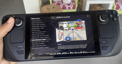 Steam Deck Custom Gaming Setup