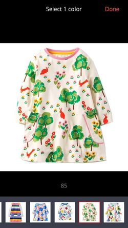 2017 New Pattern Girls Dress