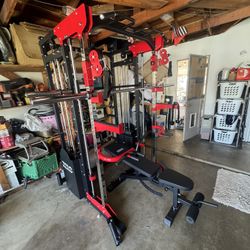 💥❗️NEW‼️FREE ASSEMBLY/DELIVERY 🔥🚚💥SMITH MACHINE✅ Complete Bundle✅