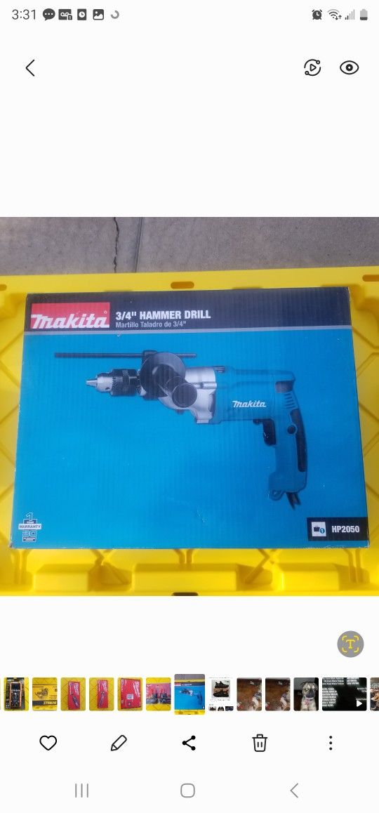 Makita 3/4 Inch Hammer Drill