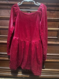 Cat and jack red dress