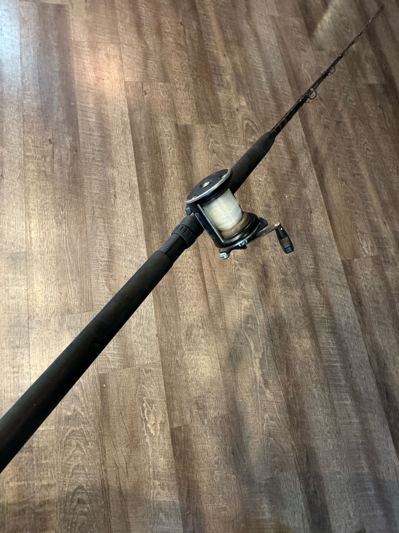 Penn 7’6” Hvy 30-60 Salt Water Fishing Combo. Ready To Go.  