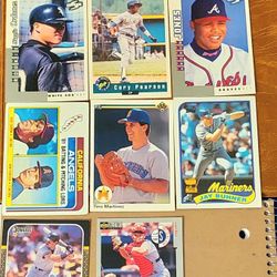 16 Baseball Card Set Rookies Ect.