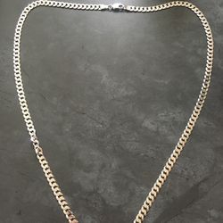Silver Chain link Necklace