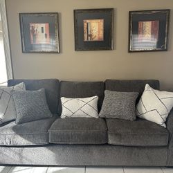 Dark Gray Couch For Sale 