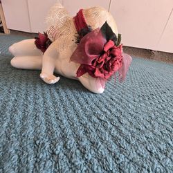 Beautiful Side Laying Angel