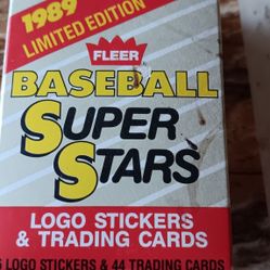 1989 Fleer Baseball Super Stars