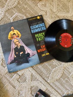 vintage "A Night With Sigmund Romberg" vinyl record album Percy Faith 1959