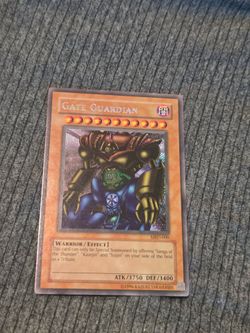 Yugioh Gate Guardian + Pieces