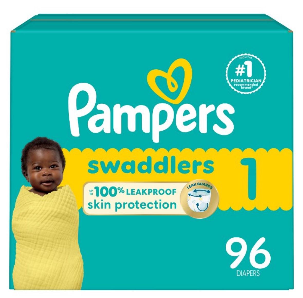 Diapers size 1 Pampers