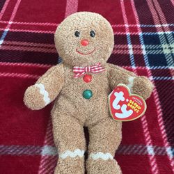 Ty Beanie Babies Hansel The Gingerbread MWMT