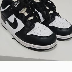 Nike Dunk Low Pandas Black and White Kids Sneakers 3Y