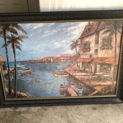 Framed Photo Of Ocean View